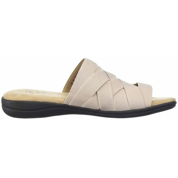 Life Stride Soft System Emilia Flat Slip On Sandals Women’s 7 Tan - Picture 1 of 10